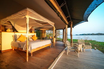 Kuthengo Camp Kuthengo Camp: Gästezelt