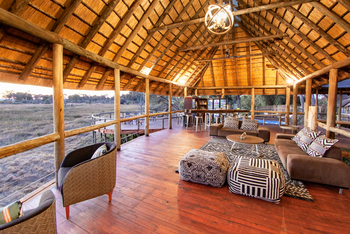 Mma Dinare Camp Mma Dinare Camp: Sofa mit Blick