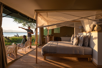 Kuthengo Camp Kuthengo Camp: Gästezelt