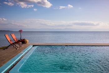 Pumulani Lodge Pumulani Lodge: Pool und Seeblick