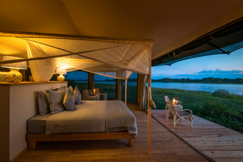 Kuthengo Camp Kuthengo Camp: Gästezelt