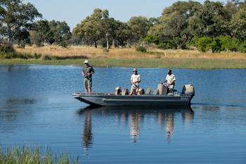 Xaranna Okavango Delta Camp Xaranna Okavango Delta Camp: Angelausflug