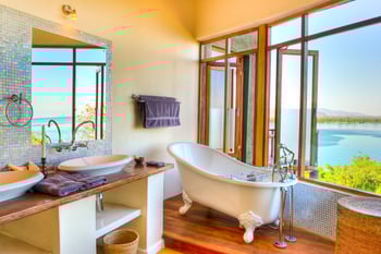 Pumulani Lodge Pumulani Lodge: Gästebad