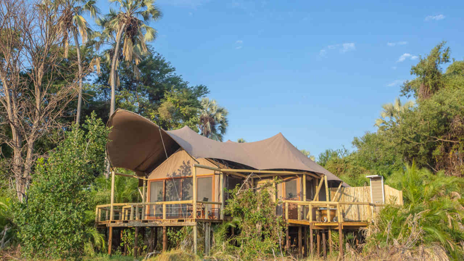 Jacana Camp Jacana Camp: Zeltplattform