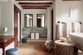 Sanctuary Chobe Chilwero Sanctuary Chobe Chilwero: Gästebad