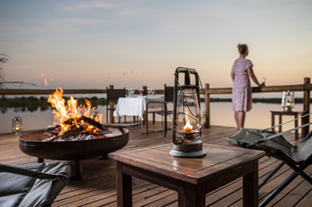 Xugana Island Lodge Xugana Island Lodge: Laterne