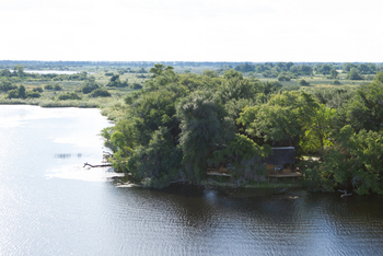 Xugana Island Lodge Xugana Island Lodge: Fluss und Umgebung