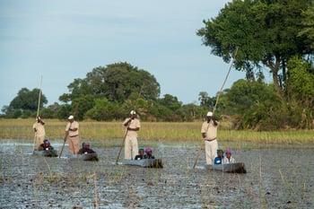 Jacana Camp Jacana Camp: Mokoro-Tour