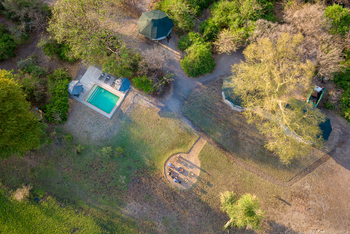 Kuthengo Camp Kuthengo Camp: Luftbild