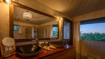 Jacana Camp Jacana Camp: Gästebad