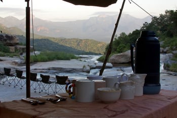 Sarara Camp Sarara Camp: Bush-Frühstück