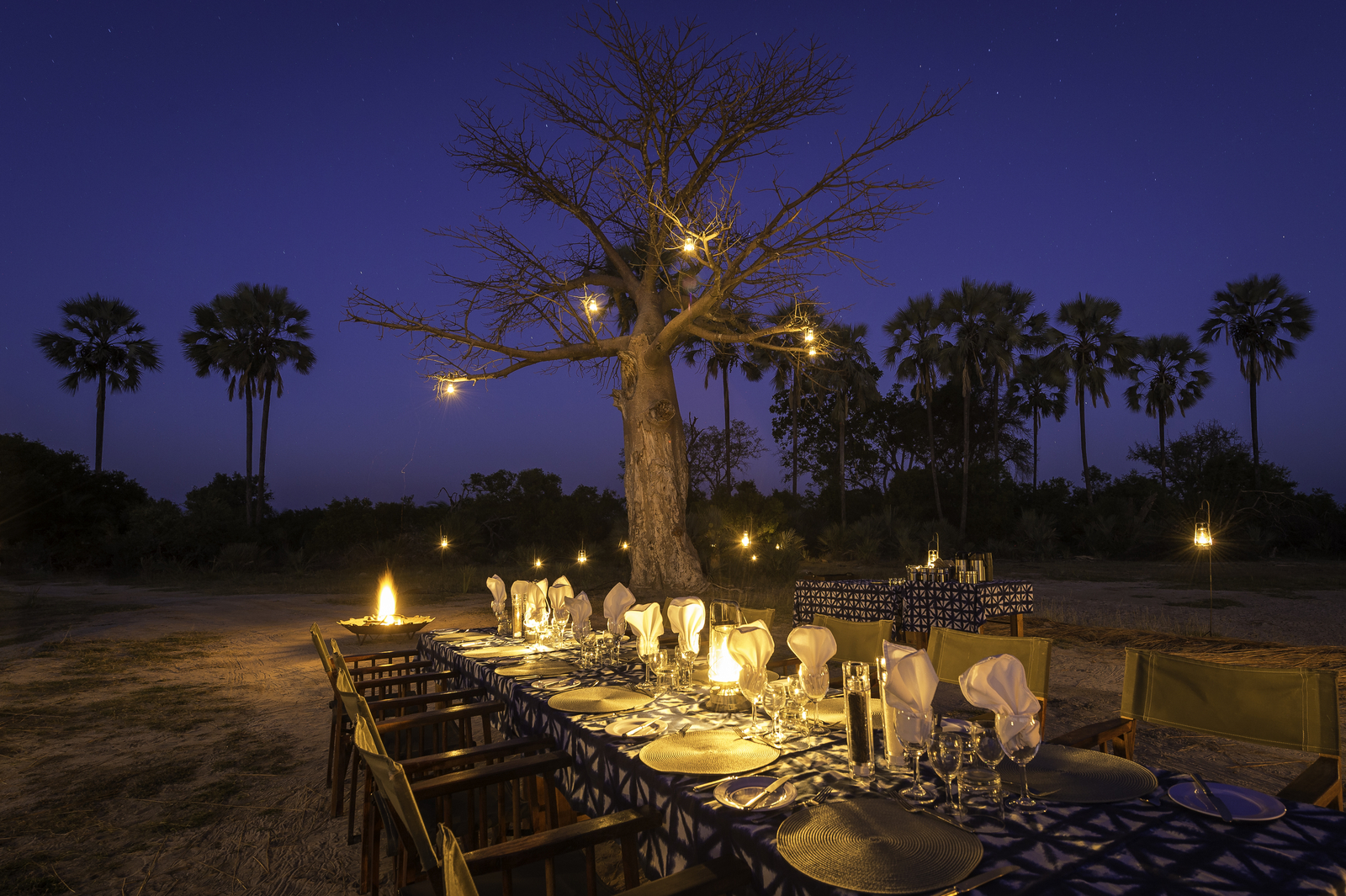 Kwetsani Camp Kwetsani Camp: Romantisches Buschdinner