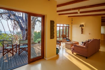 Pumulani Lodge Pumulani Lodge: Private Lounge