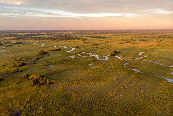 Moanachira Flood Plains Moanachira Flood Plains: Landschaft von Oben