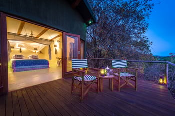 Pumulani Lodge Pumulani Lodge: Terrasse