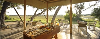 Xaranna Okavango Delta Camp Xaranna Okavango Delta Camp: Frühstücksbuffet