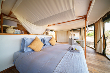 Kuthengo Camp Kuthengo Camp: Gästezelt