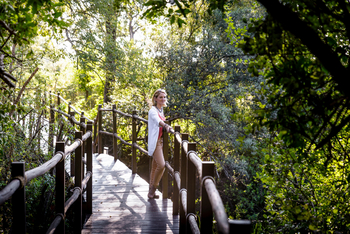 Sanctuary Sussi & Chuma Sanctuary Sussi & Chuma: Steg zu den Chalets