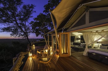 Kwetsani Camp Kwetsani Camp: Privates Außendeck