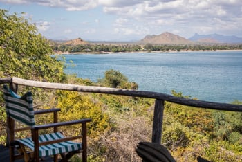 Pumulani Lodge Pumulani Lodge: Terrasse mit Blick