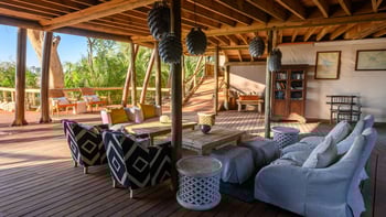 Jacana Camp Jacana Camp: Lounge und Deck